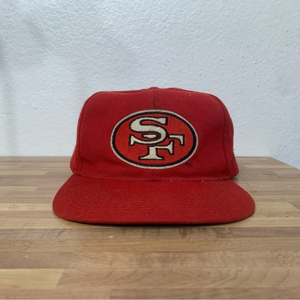 Vintage NFL New Era Pro Model Wool Blend Snap Back Hat San Francisco 49ers  Cap